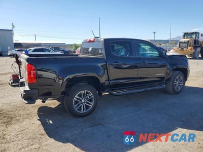 Trzecie zdjęcie samochodu z tyłu: 2021 CHEVROLET COLORADO VIN:1GCGSBEN1M1131639 - miniatura