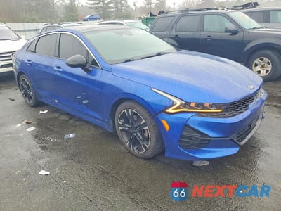 Czwarte zdjęcie samochodu z boku: 2021 KIA K5 GT-LINE VIN:5XXG64J2XMG023312 - miniatura