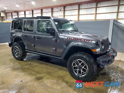 Czwarte zdjęcie samochodu z boku: 2024 JEEP WRANGLER RUBICON VIN:1C4PJXFG7RW284424 - miniatura