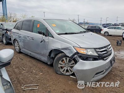 Czwarte zdjęcie samochodu z boku: 2016 HONDA ODYSSEY EX VIN:5FNRL5H44GB142429 - miniatura