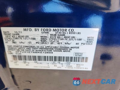 Zdjęcie 13 z 13 samochodu: 2011 FORD F150 SUPER CAB VIN:1FTVX1ET8BKE12894 - miniatura