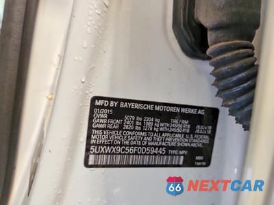 Zdjęcie 13 z 13 samochodu: 2015 BMW X3 XDRIVE28I VIN:5UXWX9C56F0D59445 - miniatura