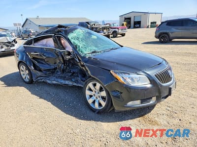 Czwarte zdjęcie samochodu z boku: 2012 BUICK REGAL PREMIUM VIN:2G4GT5GV6C9190848 - miniatura