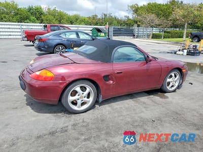 Trzecie zdjęcie samochodu z tyłu: 2000 PORSCHE BOXSTER VIN:WP0CA2985YU622497 - miniatura