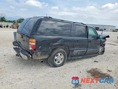 Trzecie zdjęcie samochodu z tyłu: 2000 CHEVROLET SUBURBAN C1500 VIN:3GNEC16T0YG145395 - miniatura