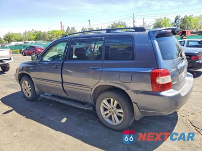 Drugie zdjęcie samochodu z przodu: 2006 TOYOTA HIGHLANDER HYBRID VIN:JTEEW21A560008543 - miniatura