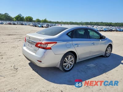 Trzecie zdjęcie samochodu z tyłu: 2013 NISSAN SENTRA S VIN:3N1AB7AP5DL615657 - miniatura