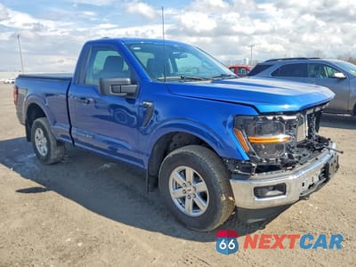 Czwarte zdjęcie samochodu z boku: 2025 FORD F150 XL VIN:1FTMF1L57SKD93371 - miniatura