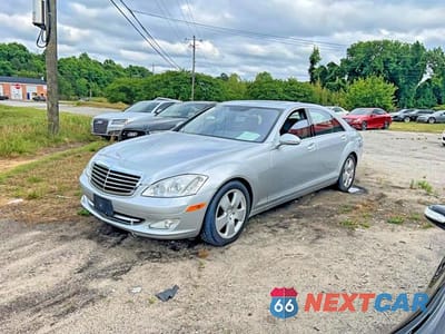 Drugie zdjęcie samochodu z przodu: 2007 MERCEDES-BENZ S 550 VIN:WDDNG71XX7A115592 - miniatura