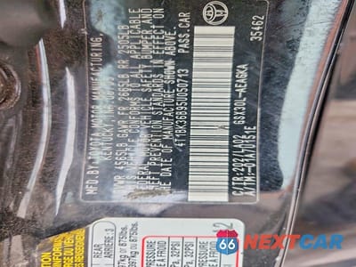 Zdjęcie 12 z 12 samochodu: 2005 TOYOTA AVALON XLS VIN:4T1BK36B95U050713 - miniatura