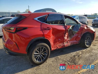Trzecie zdjęcie samochodu z tyłu: 2023 LEXUS NX 350 PREMIUM VIN:2T2GGCEZ1PC026606 - miniatura