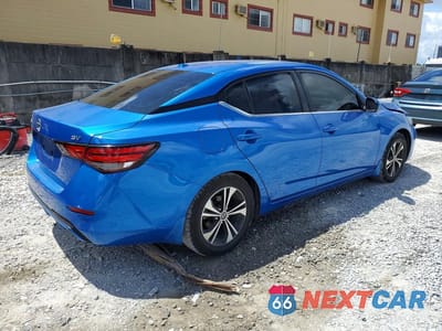Trzecie zdjęcie samochodu z tyłu: 2022 NISSAN SENTRA SV VIN:3N1AB8CV6NY228539 - miniatura