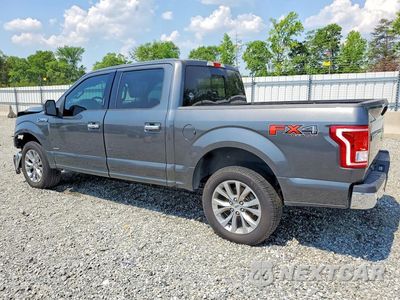 Drugie zdjęcie samochodu z przodu: 2017 FORD F150 SUPERCREW VIN:1FTEW1EG2HFC55631 - miniatura