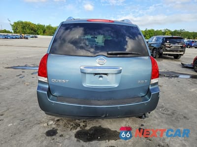 Zdjęcie 6 z 13 samochodu: 2008 NISSAN QUEST 3.5 VIN:5N1BV28U98N112741 - miniatura