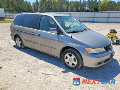 Czwarte zdjęcie samochodu z boku: 2000 HONDA ODYSSEY EX VIN:2HKRL1862YH593629 - miniatura