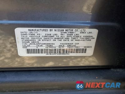 Zdjęcie 13 z 13 samochodu: 2017 INFINITI QX50 BASE VIN:JN1BJ0RP2HM388054 - miniatura