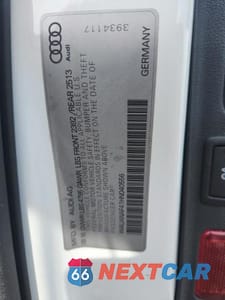 Zdjęcie 12 z 12 samochodu: 2017 AUDI A4 PREMIUM VIN:WAUANAF41HN040556 - miniatura