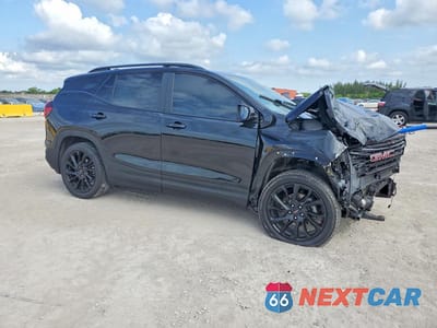 Czwarte zdjęcie samochodu z boku: 2023 GMC TERRAIN SLE VIN:3GKALMEG0PL158834 - miniatura