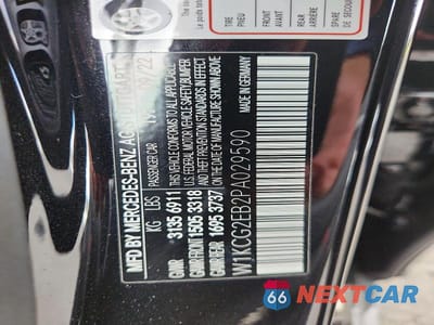 Zdjęcie 12 z 12 samochodu: 2023 MERCEDES-BENZ EQS SEDAN 450 4MATIC VIN:W1KCG2EB2PA029590 - miniatura