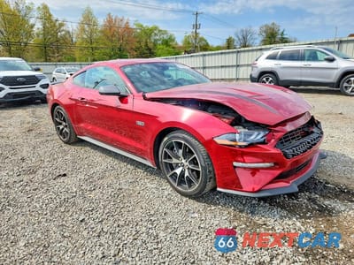 Czwarte zdjęcie samochodu z boku: 2022 FORD MUSTANG VIN:1FA6P8TD4N5145433 - miniatura