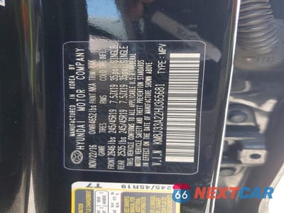 Zdjęcie 13 z 13 samochodu: 2017 HYUNDAI TUCSON LIMITED VIN:KM8J33A22HU365681 - miniatura