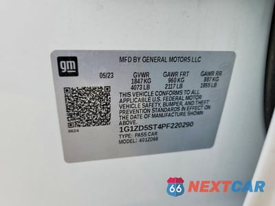 Zdjęcie 12 z 12 samochodu: 2023 CHEVROLET MALIBU LT VIN:1G1ZD5ST4PF220290 - miniatura
