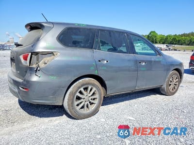 Trzecie zdjęcie samochodu z tyłu: 2015 NISSAN PATHFINDER SV VIN:5N1AR2MN3FC649029 - miniatura