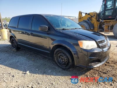 Czwarte zdjęcie samochodu z boku: 2012 DODGE GRAND CARAVAN SE VIN:2C4RDGBG8CR405547 - miniatura