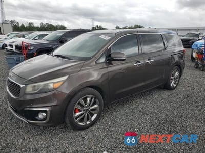 2015 KIA SEDONA SX LIMITED KNDME5C1XF6026910 - główne zdjęcie licytacji z USA - miniatura