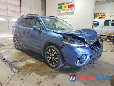 Czwarte zdjęcie samochodu z boku: 2021 SUBARU FORESTER LIMITED VIN:JF2SKAUC7MH526180 - miniatura