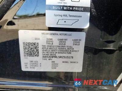 Zdjęcie 13 z 13 samochodu: 2024 ACURA ZDX TYPE-S VIN:4W5XHPRL5RZ515178 - miniatura