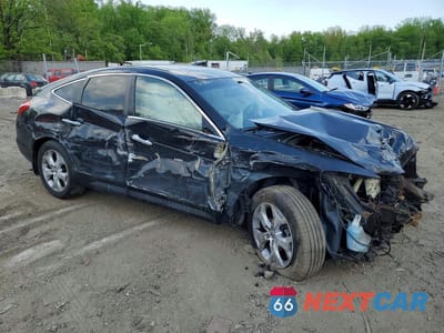 Czwarte zdjęcie samochodu z boku: 2010 HONDA ACCORD CROSSTOUR EXL VIN:5J6TF2H50AL011856 - miniatura