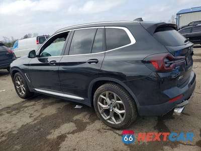 Drugie zdjęcie samochodu z przodu: 2022 BMW X3 XDRIVE30I VIN:5UX53DP03N9M88775 - miniatura