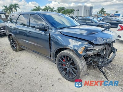 Czwarte zdjęcie samochodu z boku: 2018 DODGE DURANGO SRT VIN:1C4SDJGJ4JC159573 - miniatura