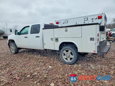 Trzecie zdjęcie samochodu z tyłu: 2014 GMC SIERRA 3500 HD UTILITY / SERVICE TRUCK VIN:1GT422C8XEF176874 - miniatura