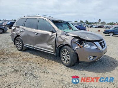 Czwarte zdjęcie samochodu z boku: 2013 NISSAN PATHFINDER S VIN:5N1AR2MN9DC657309 - miniatura
