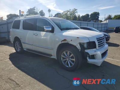 Czwarte zdjęcie samochodu z boku: 2009 INFINITI QX56 BASE VIN:5N3AA08C59N904008 - miniatura