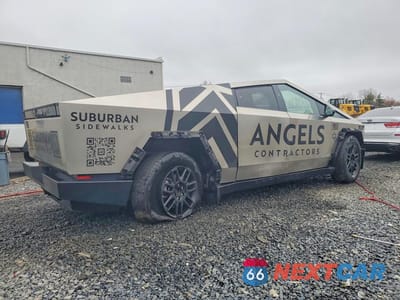 Trzecie zdjęcie samochodu z tyłu: 2025 TESLA CYBERTRUCK VIN:7G2CEHED7SA063913 - miniatura