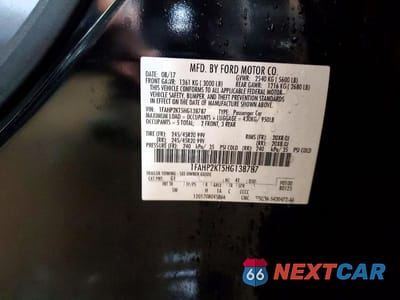 Zdjęcie 12 z 12 samochodu: 2017 FORD TAURUS SHO VIN:1FAHP2KT5HG138787 - miniatura