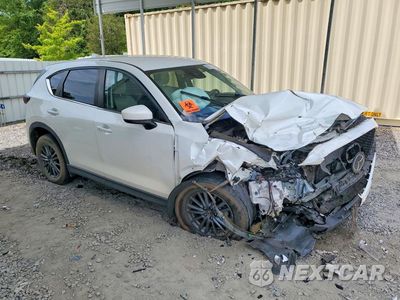 Czwarte zdjęcie samochodu z boku: 2021 MAZDA CX-5 TOURING VIN:JM3KFACM2M0329601 - miniatura