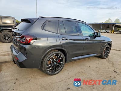 Trzecie zdjęcie samochodu z tyłu: 2022 BMW X3 M40I VIN:5UX83DP05N9K23546 - miniatura