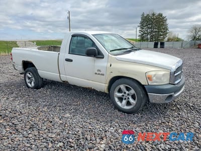 Czwarte zdjęcie samochodu z boku: 2008 DODGE RAM 1500 ST VIN:1D7HA16N98J185217 - miniatura