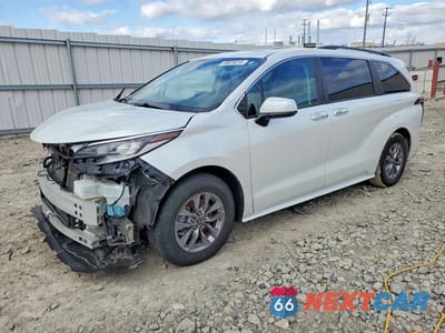 2023 TOYOTA SIENNA XLE 8-PASSENGER 5TDYRKEC2PS155941 - główne zdjęcie licytacji z USA - miniatura