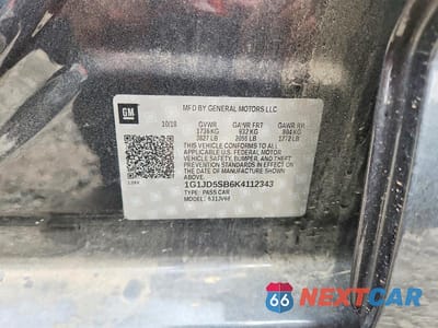 Zdjęcie 13 z 13 samochodu: 2019 CHEVROLET SONIC LT VIN:1G1JD5SB6K4112343 - miniatura