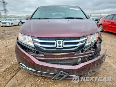 Piąte zdjęcie samochodu w środku: 2014 HONDA ODYSSEY TOURING VIN:5FNRL5H92EB090808 - miniatura