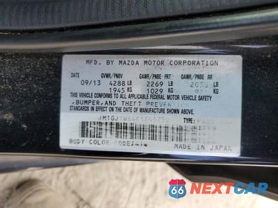 Zdjęcie 12 z 12 samochodu: 2014 MAZDA 6 GRAND TOURING VIN:JM1GJ1W64E1145752 - miniatura