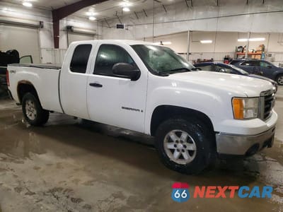Czwarte zdjęcie samochodu z boku: 2009 GMC SIERRA K1500 SLE VIN:1GTEK29069Z178812 - miniatura