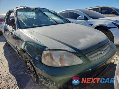 Piąte zdjęcie samochodu w środku: 2000 HONDA CIVIC EX VIN:1HGEJ8244YL104035 - miniatura