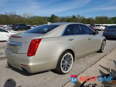 Trzecie zdjęcie samochodu z tyłu: 2016 CADILLAC CTS LUXURY COLLECTION VIN:1G6AR5SXXG0106521 - miniatura