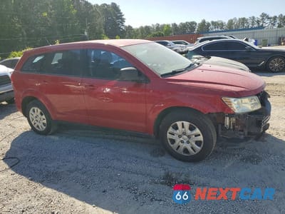 Czwarte zdjęcie samochodu z boku: 2014 DODGE JOURNEY SE VIN:3C4PDCAB6ET281798 - miniatura